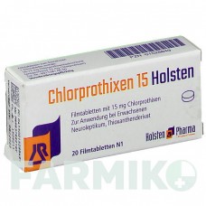 ХЛОРПРОТИКСЕН (CHLORPROTHIXEN) 15 таблетки 20 шт - Хлорпротиксен HOLSTEN PHARMA