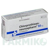 ХЛОРПРОТИКСЕН (CHLORPROTHIXEN) 50 мг таблетки 20 шт - Хлорпротиксен NEURAXPHARM