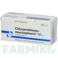 ХЛОРПРОТИКСЕН (CHLORPROTHIXEN) 50 мг таблетки 50 шт - Хлорпротиксен NEURAXPHARM