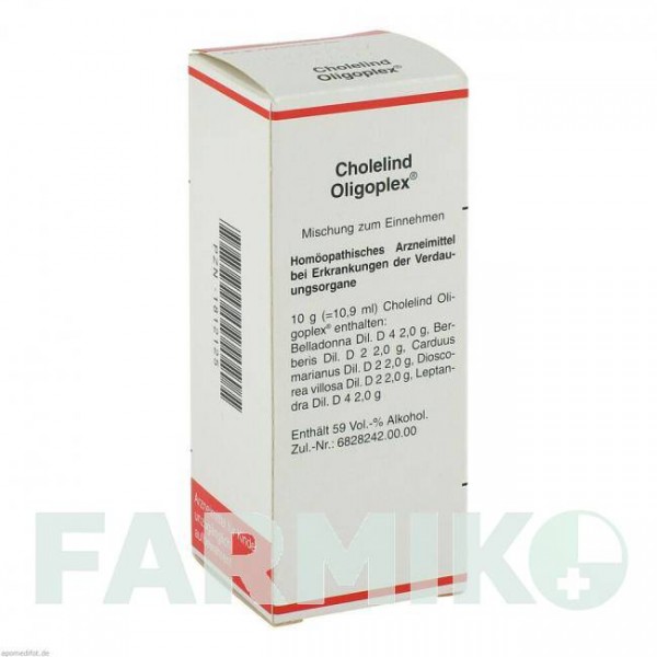 ХОЛЕЛИНД (CHOLELIND) капли 50 мл - Гомеопатия MEDA PHARMA