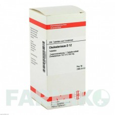 ХОЛЕСТЕРИНУМ (CHOLESTERINUM) D 12 таблетки 200 шт - Гомеопатия DHU