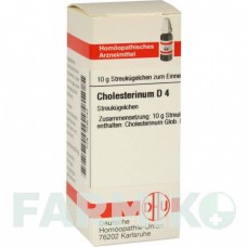 ХОЛЕСТЕРИНУМ (CHOLESTERINUM) D 4 глобули 10 г - Гомеопатия DHU