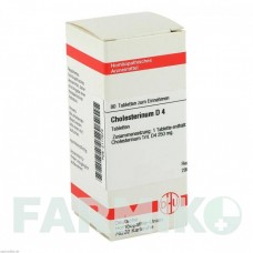 ХОЛЕСТЕРИНУМ (CHOLESTERINUM) D 4 таблетки 80 шт - Гомеопатия DHU