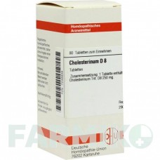 ХОЛЕСТЕРИНУМ (CHOLESTERINUM) D 8 таблетки 80 шт - Гомеопатия DHU