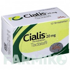 СИАЛИС (CIALIS) 20 мг таблетки 8 шт - Тадалафил ABACUS MEDICINE