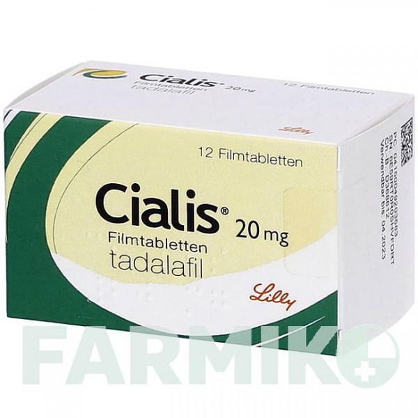 СИАЛИС (CIALIS) 20 мг таблетки 12 шт - Тадалафил ORIFARM