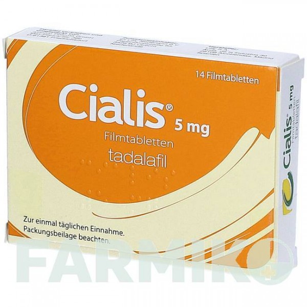 СИАЛИС (CIALIS) 5 мг таблетки 14 шт - Тадалафил AXICORP PHARMA