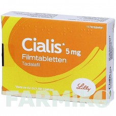СІАЛІС (CIALIS) 5 мг таблетки 14 шт - Тадалафіл EMRA-MED