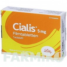 СІАЛІС (CIALIS) 5 мг таблетки 28 шт - Тадалафіл EMRA-MED