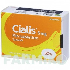 СІАЛІС (CIALIS) 5 мг таблетки 84 шт - Тадалафіл EMRA-MED