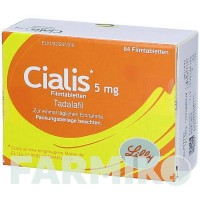 СІАЛІС (CIALIS) 5 мг таблетки 84 шт - Тадалафіл KOHLPHARMA