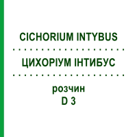 ЦИХОРИУМ ИНТИБУС (CICHORIUM INTYBUS) D 3 раствор 20 мл - Гомеопатия DHU