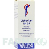 ЦИХОРИУМ ПЛАНТА (CICHORIUM PLANTA) D 3 раствор 20 мл - Гомеопатия WELEDA