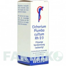 ЦИХОРИУМ ПЛУМБО (CICHORIUM PLUMBO) D 3 раствор 20 мл - Гомеопатия WELEDA