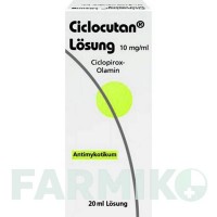 ЦИКЛОКУТАН (CICLOCUTAN) розчин 20 мл - Циклопірокс DERMAPHARM