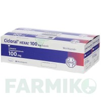 ЦИКЛОРАЛ (CICLORAL) 100 мг капсулы 2x50 шт - Циклоспорин HEXAL