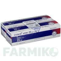 ЦИКЛОРАЛ (CICLORAL) 25 мг капсулы 50 шт - Циклоспорин HEXAL