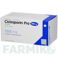 ЦИКЛОСПОРИН (CICLOSPORIN) 100 мг капсули 90 шт - Циклоспорин BB FARMA