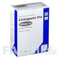 ЦИКЛОСПОРИН (CICLOSPORIN) 100 мг/мл раствор 50 мл - Циклоспорин TEVA