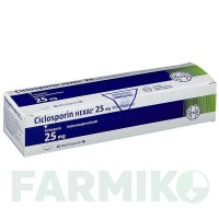 ЦИКЛОСПОРИН (CICLOSPORIN) 25 мг капсулы 30 шт - Циклоспорин HEXAL