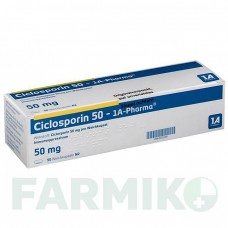 ЦИКЛОСПОРИН (CICLOSPORIN) 50 капсули 50 шт - Циклоспорин 1 A PHARMA