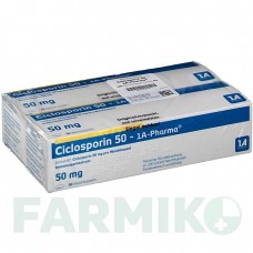 ЦИКЛОСПОРИН (CICLOSPORIN) 50 капсули 100 шт - Циклоспорин 1 A PHARMA