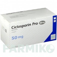 ЦИКЛОСПОРИН (CICLOSPORIN) 50 мг капсули 30 шт - Циклоспорин TEVA