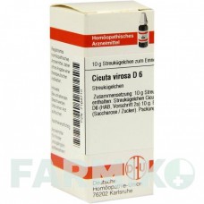 ЦИКУТА ВИРОСА (CICUTA VIROSA) D 6 глобули 10 г - Гомеопатия DHU