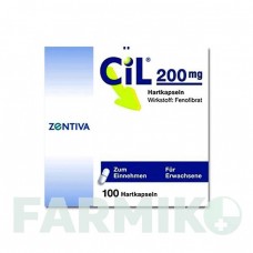 ЦИЛ (CIL) 200 мг капсули 100 шт - Фенофібрат ZENTIVA
