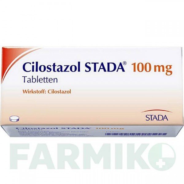 ЦИЛОСТАЗОЛ (CILOSTAZOL) 100 мг таблетки 28 шт - Цилостазол STADAPHARM