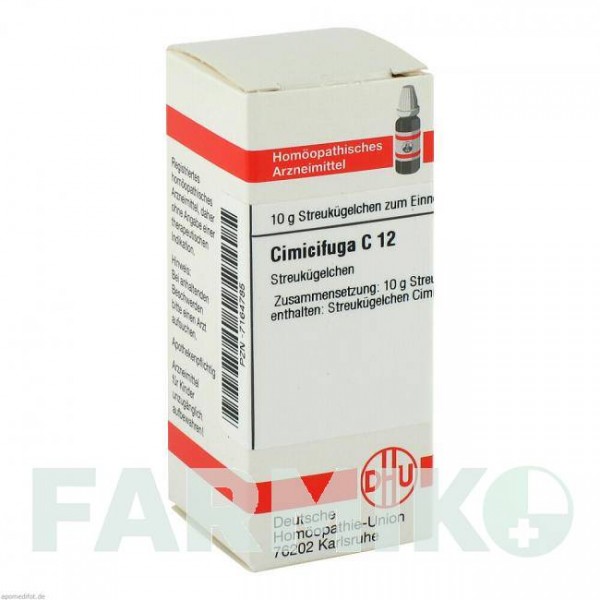 ЦИМИЦИФУГА (CIMICIFUGA) C 12 глобули 10 г - Гомеопатия DHU