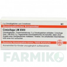 ЦИМИЦИФУГА (CIMICIFUGA) LM XVIII глобули 5 г - Гомеопатия DHU
