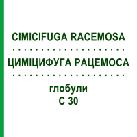 ЦИМІЦИФУГА РАЦЕМОСА (CIMICIFUGA RACEMOSA) C 30 глобули 10 г - Гомеопатія SPAGYRA