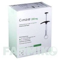 ЦИМЗІЯ (CIMZIA) 200 мг розчин 1x2 шт - Цертолізумаб пегол ABACUS MEDICINE