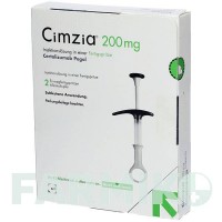 ЦИМЗІЯ (CIMZIA) 200 мг розчин 1x2 шт - Цертолізумаб пегол UCB PHARMA