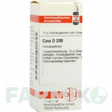 ЦИНА (CINA) D 200 глобули 10 г - Гомеопатия DHU