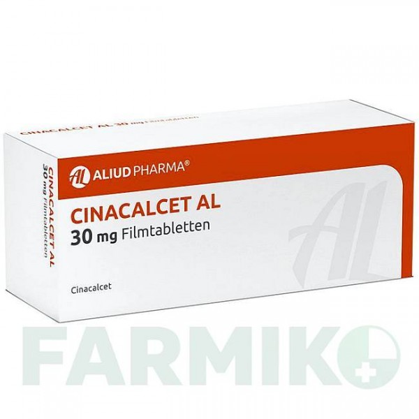 ЦИНАКАЛЬЦЕТ (CINACALCET) 30 мг таблетки 84 шт - Цинакальцет ALIUD PHARMA