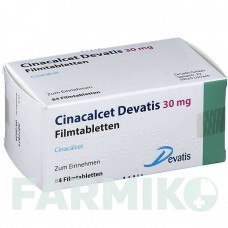 ЦИНАКАЛЬЦЕТ (CINACALCET) 30 мг таблетки 84 шт - Цинакальцет DEVATIS