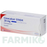 ЦИНАКАЛЬЦЕТ (CINACALCET) 30 мг таблетки 84 шт - Цинакальцет STADAPHARM