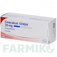 ЦИНАКАЛЬЦЕТ (CINACALCET) 30 мг таблетки 84 шт - Цинакальцет STADAPHARM