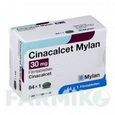 ЦИНАКАЛЬЦЕТ (CINACALCET) 30 мг таблетки 84 шт - Цинакальцет VIATRIS