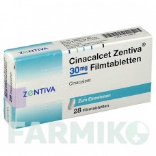 ЦИНАКАЛЬЦЕТ (CINACALCET) 30 мг таблетки 28 шт - Цинакальцет ZENTIVA