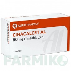 ЦИНАКАЛЬЦЕТ (CINACALCET) 60 мг таблетки 84 шт - Цинакальцет ALIUD PHARMA