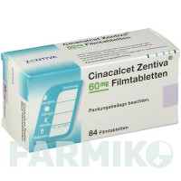 ЦИНАКАЛЬЦЕТ (CINACALCET) 60 мг таблетки 28 шт - Цинакальцет ZENTIVA
