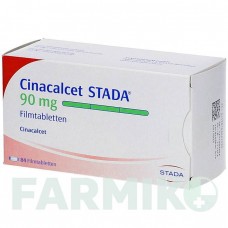 ЦИНАКАЛЬЦЕТ (CINACALCET) 90 мг таблетки 84 шт - Цинакальцет STADAPHARM