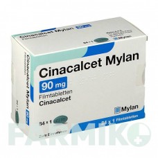 ЦИНАКАЛЬЦЕТ (CINACALCET) 90 мг таблетки 84 шт - Цинакальцет VIATRIS