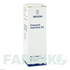 ЦИНЕРАРИЯ (CINERARIA) D 3 глазные капли 10 мл - Гомеопатия WELEDA