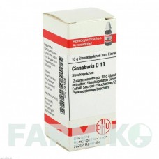 ЦИННАБАРИС (CINNABARIS) D 10 глобули 10 г - Гомеопатия DHU