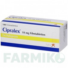 ЦИПРАЛЕКС (CIPRALEX) 10 мг таблетки 100 шт - Есциталопрам 1 0 1 CAREFARM