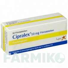 ЦИПРАЛЕКС (CIPRALEX) 10 мг таблетки 50 шт - Эсциталопрам KOHLPHARMA